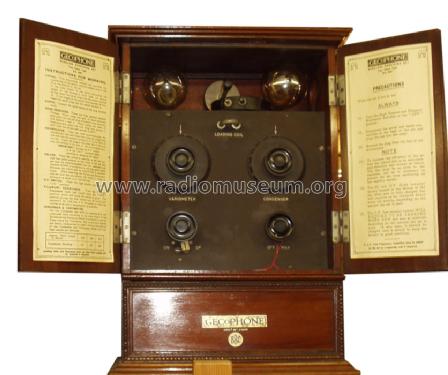 Gecophone Two-valve Cabinet Set BC2001; GEC, General (ID = 825655) Radio