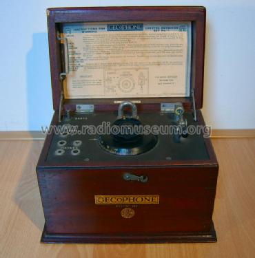 Gecophone Crystal Detector Set No.1 BC1001 or No. 1; GEC, General (ID = 192919) Galena