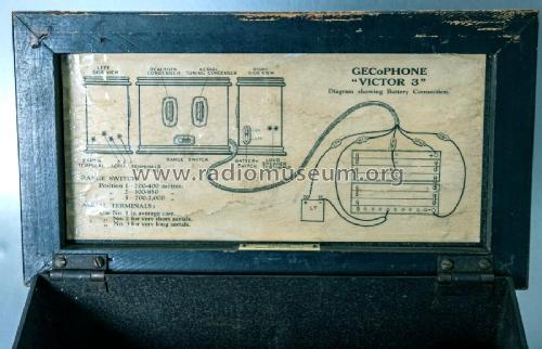 Gecophone Victor 3 BC2930; GEC, General (ID = 2475099) Radio