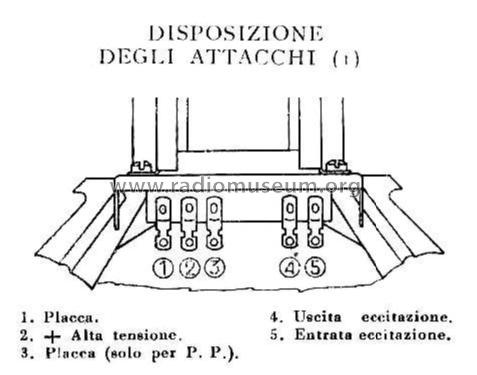 Altoparlante Elettrodinamico W-5; Geloso SA; Milano (ID = 785226) Lautspr.-K