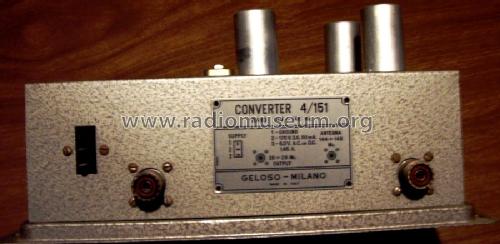 Converter G4/151; Geloso SA; Milano (ID = 1423046) Converter