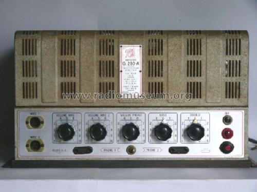 G280A; Geloso SA; Milano (ID = 307469) Ampl/Mixer