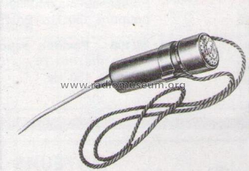 Dynamic Microphone M 17; Geloso SA; Milano (ID = 2071804) Microphone/PU