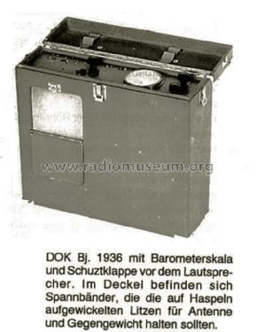 Deutscher Olympia-Koffer DOK36; Gemeinschaftserzeugn (ID = 1723399) Radio