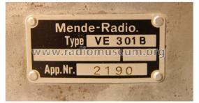 VE301B; Mende - Radio H. (ID = 218508) Radio