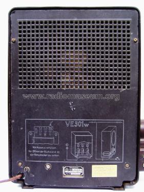 Volksempfänger VE301W; Telefunken (ID = 992603) Radio