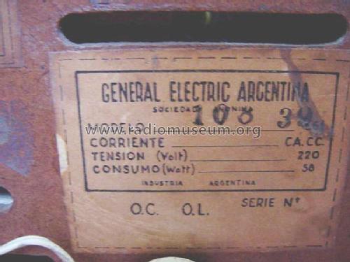 661; General Electric; (ID = 309039) Radio