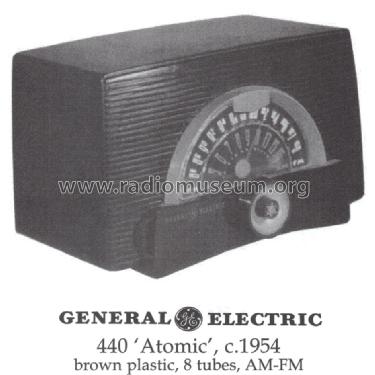 Atomic 440 ; General Electric Co. (ID = 1414581) Radio