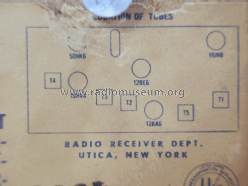 C-520D; General Electric Co. (ID = 2027868) Radio