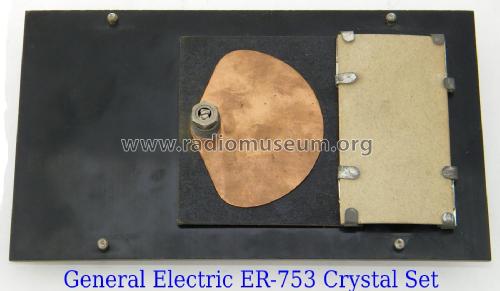 Radio Receiver ER-753 Design No. 2; General Electric Co. (ID = 1986002) Crystal