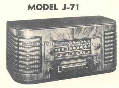 J-71 ; General Electric Co. (ID = 159921) Radio