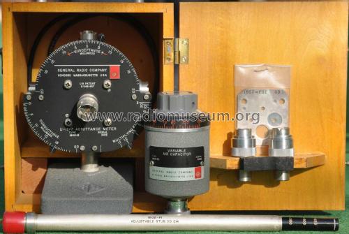 Admittance Meter 1602-B ; General Radio (ID = 1745770) Equipment