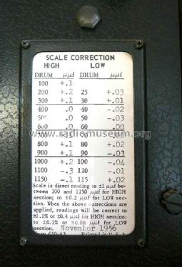 Variable Capacitor 722-DQ; General Radio (ID = 856464) Equipment