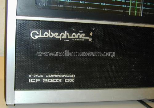 Globephone Space Commander ICF-2003DX ; Globe Electronic SrL (ID = 2125319) Radio
