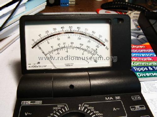 Multimeter MA 3E; Metrawatt, BBC Goerz (ID = 368113) Equipment