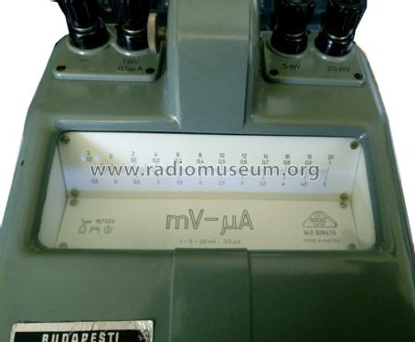 Millivolt-Mikroamperemeter mit Lichtmarkenablesung 167320; Goerz Electro Ges.m. (ID = 2049601) Equipment