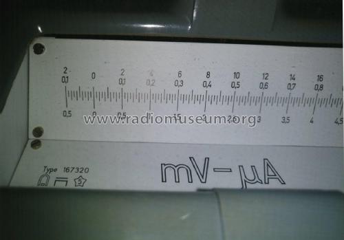 Millivolt-Mikroamperemeter mit Lichtmarkenablesung 167320; Goerz Electro Ges.m. (ID = 2049606) Equipment