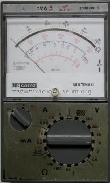 Multimaxi FE 51 1003 74; Goerz Electro Ges.m. (ID = 459871) Equipment