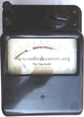 Präzisions Amperemeter Typ 334391; Goerz Electro Ges.m. (ID = 1327380) Equipment