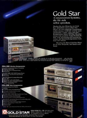 Stereo Cassette Deck GSK-1100; Gold Star Co., Ltd., (ID = 1739440) R-Player