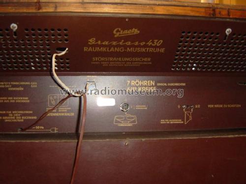 Grazioso 430; Graetz, Altena (ID = 150173) Radio