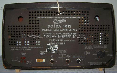 Polka 1013; Graetz, Altena (ID = 1191835) Radio