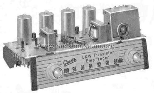 Prototyp UKW-Transistorradio ; Graetz, Altena (ID = 470931) Radio