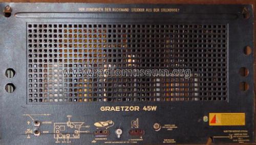 Graetzor 45W; Graetz Radio, Berlin (ID = 4013) Radio