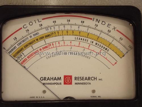 Coil & Condenser Tester 51; Graham Research inc. (ID = 1822352) Equipment