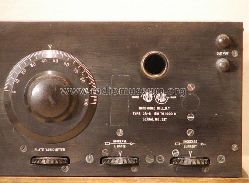 CR-8 ; Grebe, A.H. & Co.; (ID = 1202563) Radio