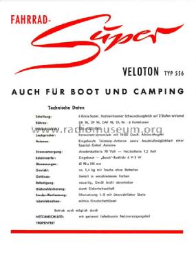 Fahrradempfänger Veloton FS556; Grieshaber Gebrüder, (ID = 1015868) Radio