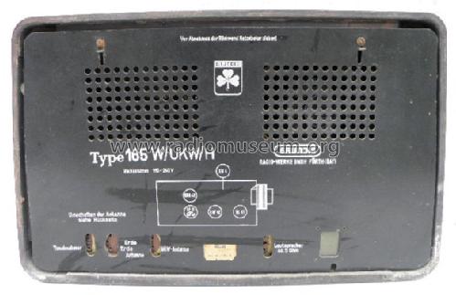Type 165W/UKW/H / Super 165W/UKW/H; Grundig Radio- (ID = 1056864) Radio