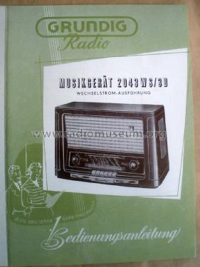 2043WS/3D; Grundig Radio- (ID = 1293292) Radio