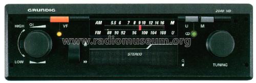 WKC 2049VD; Grundig Radio- (ID = 2082900) Car Radio
