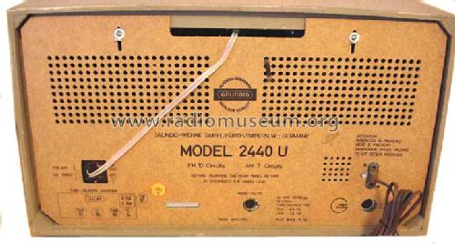 2440U; Grundig Radio- (ID = 495749) Radio