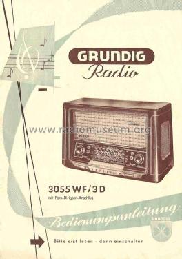 3055WF/3D; Grundig Radio- (ID = 406527) Radio