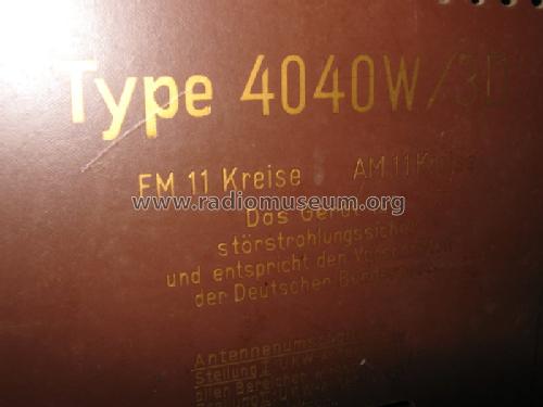 4040W/3D; Grundig Radio- (ID = 825958) Radio