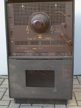 550; Grundig Radio- (ID = 1323673) Televisore