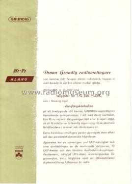 97S; Grundig Radio- (ID = 2232804) Radio