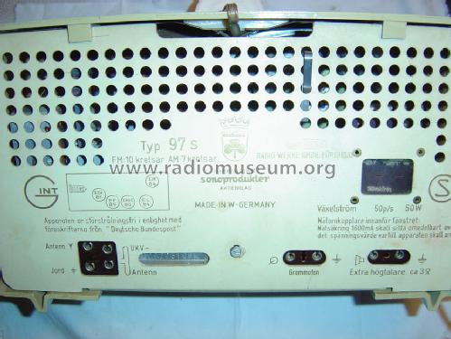 97S; Grundig Radio- (ID = 231843) Radio