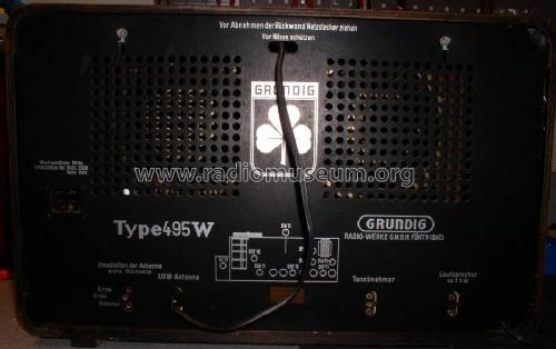Spitzen-Super UKW 495W; Grundig Radio- (ID = 731512) Radio