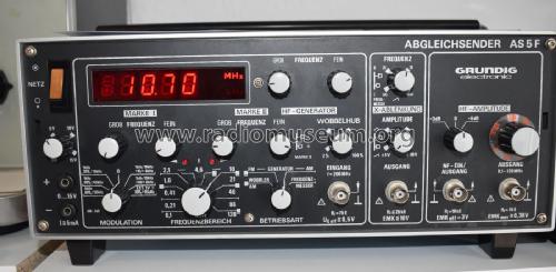 Abgleichsender AS5F; Grundig Radio- (ID = 2109123) Equipment