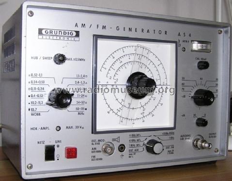 AM/FM-Generator AS4; Grundig Radio- (ID = 615662) Equipment