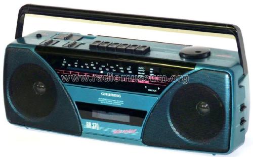 AM-FM Stereo Radio Cassette Recorder RR 370K; Grundig Radio- (ID = 1734689) Radio