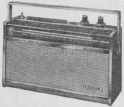 Automatic-Boy de Luxe 205a; Grundig Radio- (ID = 448881) Radio