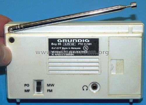 Boy 35; Grundig Radio- (ID = 692972) Radio