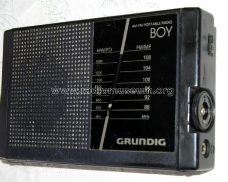 Boy 40a; Grundig Radio- (ID = 1352387) Radio