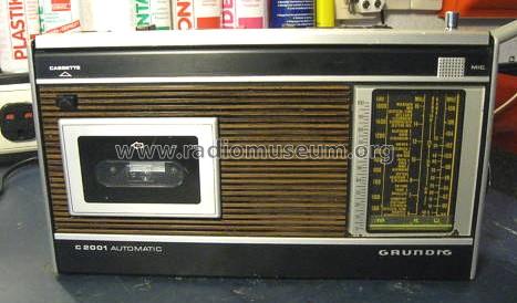 C2001 Automatic; Grundig Radio- (ID = 829370) Radio