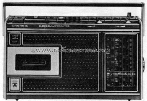 C4500 Automatic; Grundig Radio- (ID = 104437) Radio