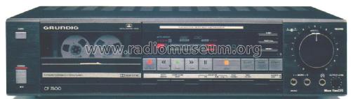CF 7500; Grundig Radio- (ID = 2051395) R-Player